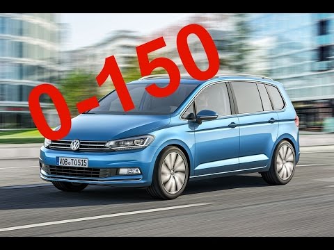 VW Volkswagen Touran 2015 acceleration 0-150 DSG 2.0 TDI 150PS