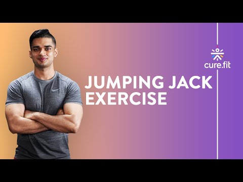 Jumping Jack Exercise for Weight Loss | Cardio & Fat Burn | Workout at Home | @cult.official