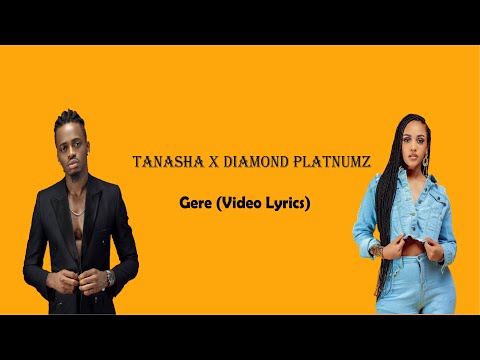 Tanasha X Diamond Platnumz   Gere (Video Lyrics)