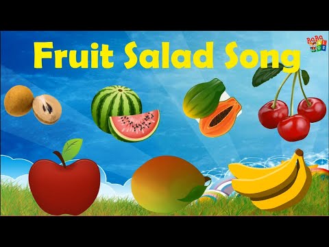 Watermelon Song | Fruit Salad Song for Kids | Watermelon Watermelon Papaya Papaya CHIKOO CHIKOO Poem