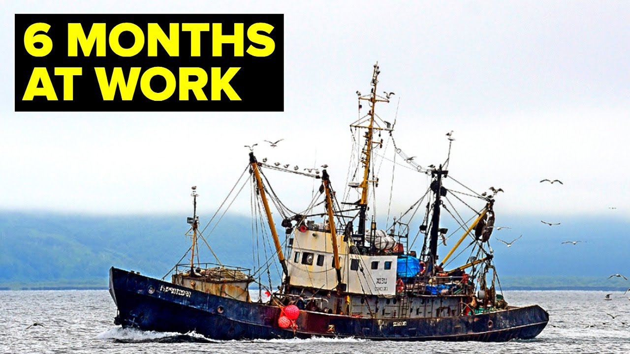 Life On a Commercial FISHING VESSEL In The Pacific Ocean