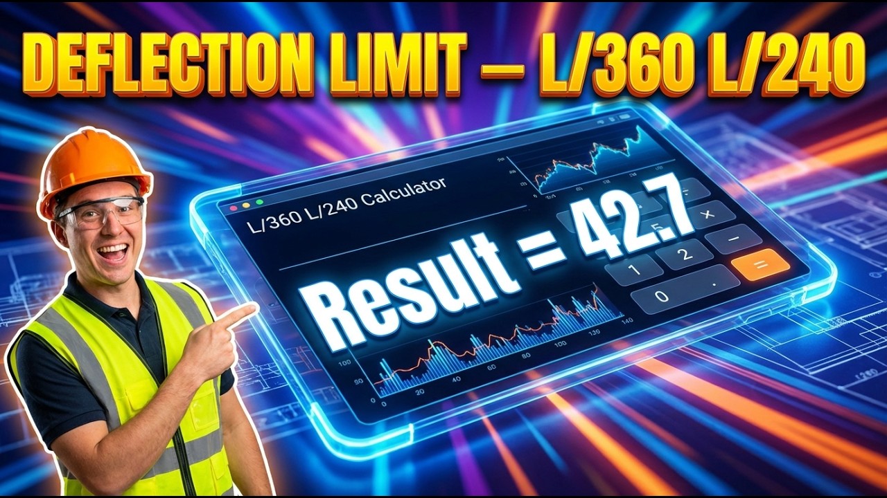 Deflection Limit Calculator — L/360 L/240
