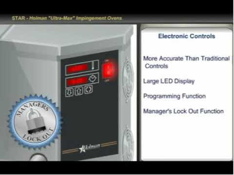 Star Conveyor Impigement Pizza Ovens Demo