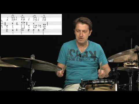 Cours de batterie jazz avec Franck Agulhon - Rythme ternaire #2