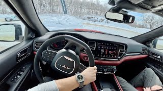 2026 Durango SRT Hellcat Jailbreak AWD - 710hp in the SNOW at Team O'Neil Rally School