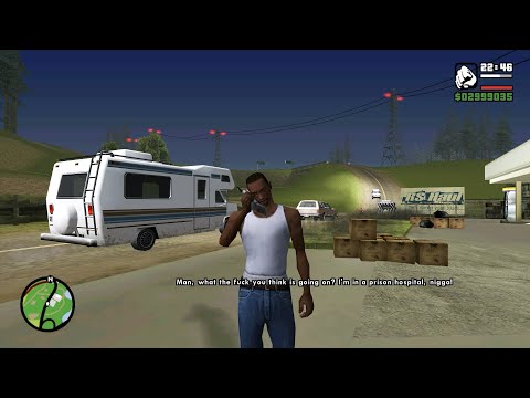 Sweet calls CJ from the prison - GTA San Andreas