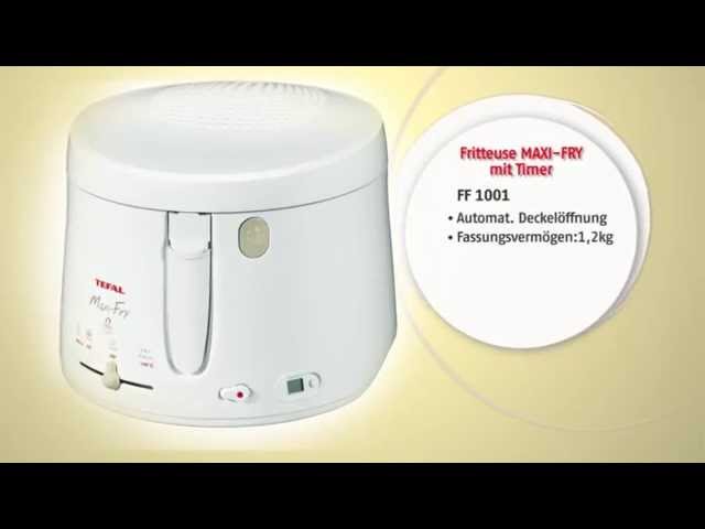 Tefal FF 1001 Maxifry 545928 Freidora 2.1L 1900W video