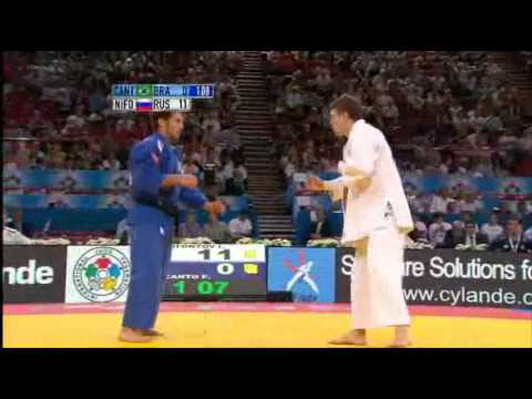 JUDO 2011 World Championships: Flavio Canto (BRA) - Ivan Nifontov (RUS)