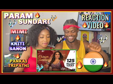 Param Sundari - Official Video | Mimi | Kriti Sanon, Pankaj Tripathi | REACTION VIDEO 
