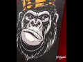 Burna boy odogwu (gorilla canvas