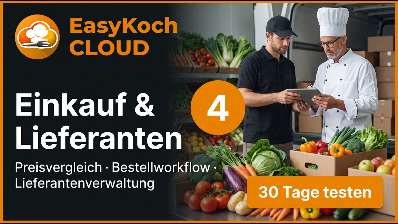 Modul 4 – Einkauf & Lieferanten optimieren