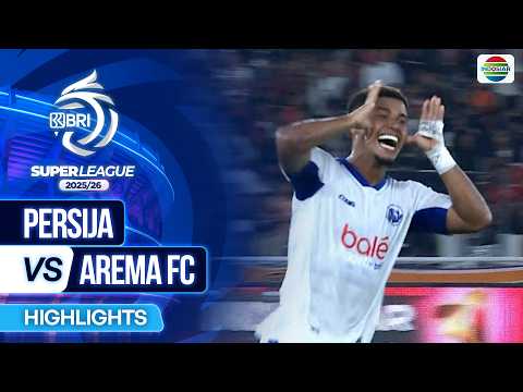 Persija VS Arema FC - Highlights | BRI Super League 2025/26