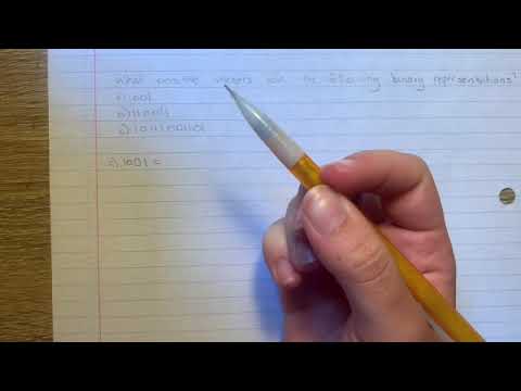 Binary Representation of Positive Integers