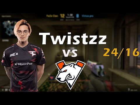 CS:GO POV Demo FaZe Twistzz (24/16) vs Virtus.Pro (de_mirage) @ Gamers8 2023
