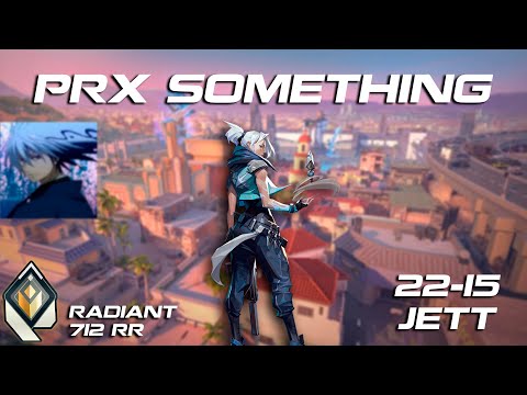 PRX Something Pro Jett on Sunset VOD Ranked #matchmvp