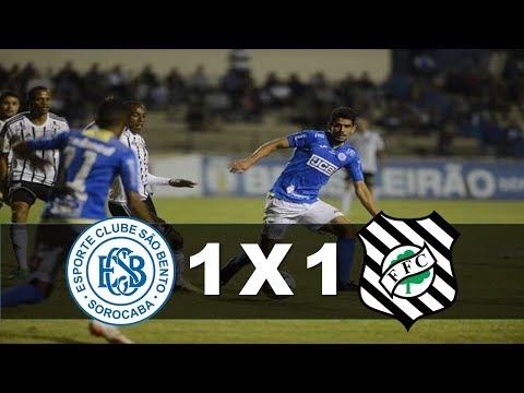 Gols e Melhores Momentos (Completo HD) - São Bento 1 x 1 Figueirense - Brasileirão Série B 2018