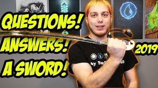 Question and Answer And SWORD! 2019
