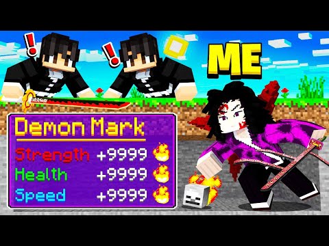 Minecraft Speedrunner Demon vs Demon Slayer Hunters