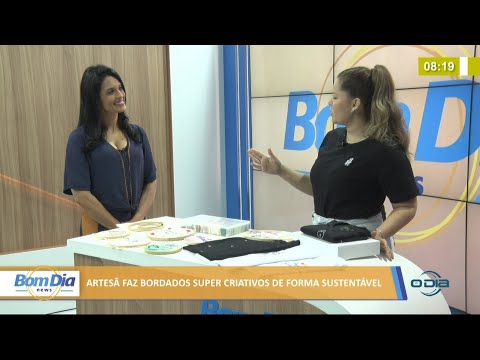 Artesã faz bordados super criativos de forma sustentável 21 06 2021