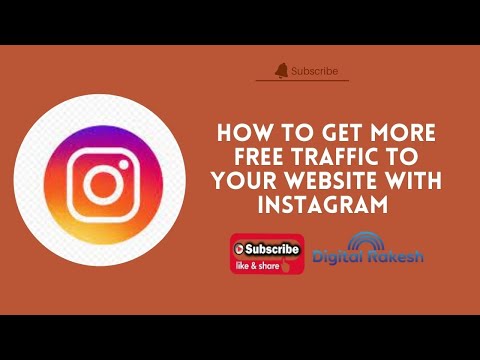 How to get more FREE traffic to your Website with Instagram