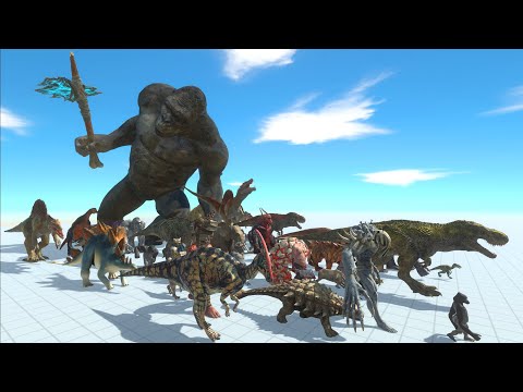 KING KONG vs ALL UNITS - Animal Revolt Battle Simulator