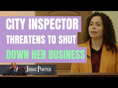 City Inspector Threatens To Shut Down Her Business.