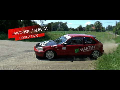 4 Runda Rally Park Cup 2022 - Zamarski - Jaworski / Śliwka - Honda Civic