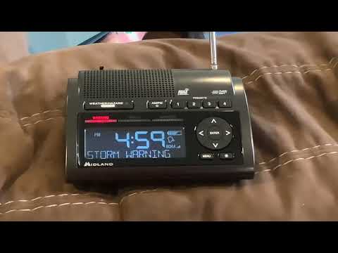 EAS #693 NOAA Weather Radio (WR-300/WR-400) Severe T’storm Warning #4 6/25/23 4:58 PM