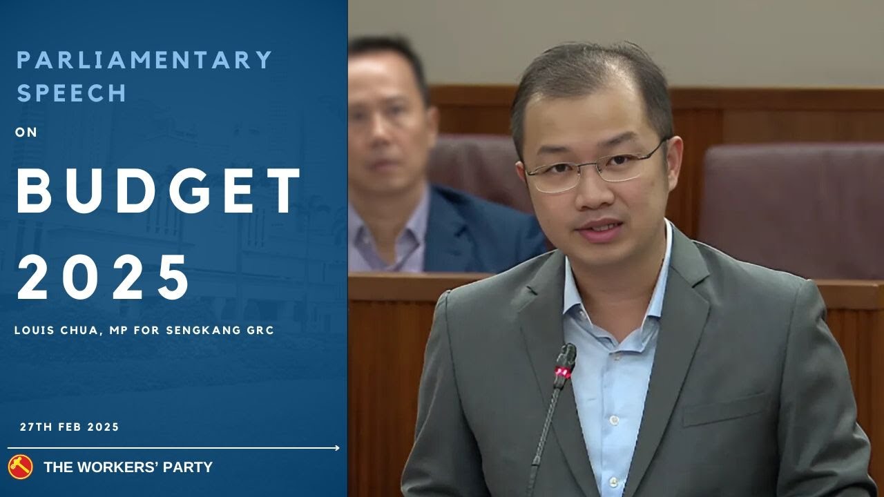 MP Louis Chua Budget 2025 speech
