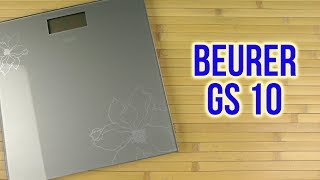 Beurer GS 10 - відео 2