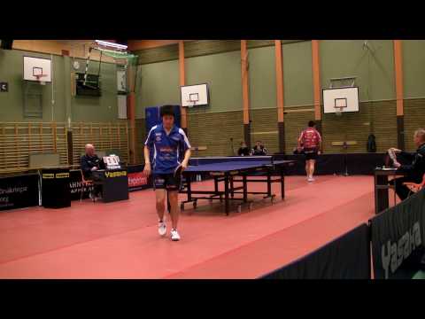 Takanori Shimoyama - Zhao Peng (1:a set), Mariedals IK - Eslövs AI