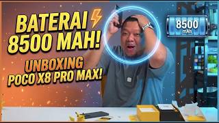 BUSET! SPEK MENTOK RATA KANAN CUMA 6 JUTAAN!! - Unboxing POCO X8 Pro Max