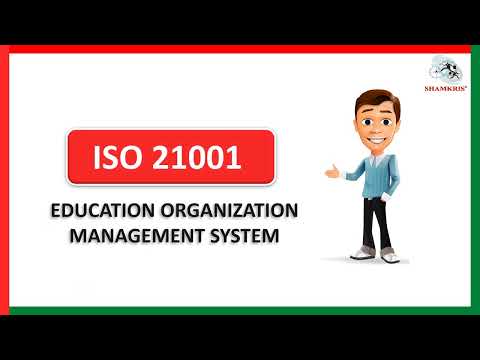 Iso 21001 2018 certificate service