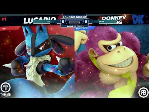 ShiNe (Donkey Kong / Pokemon Trainer) vs Tsu (Lucario)