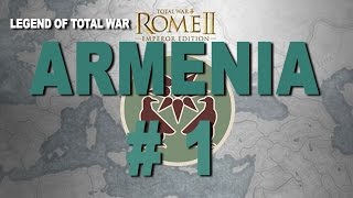 Imperator Augustus Campaign: Rome II - Armenia Part 1