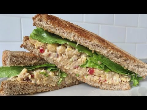 Brittany's Bites - Chickpea Salad Sandwich