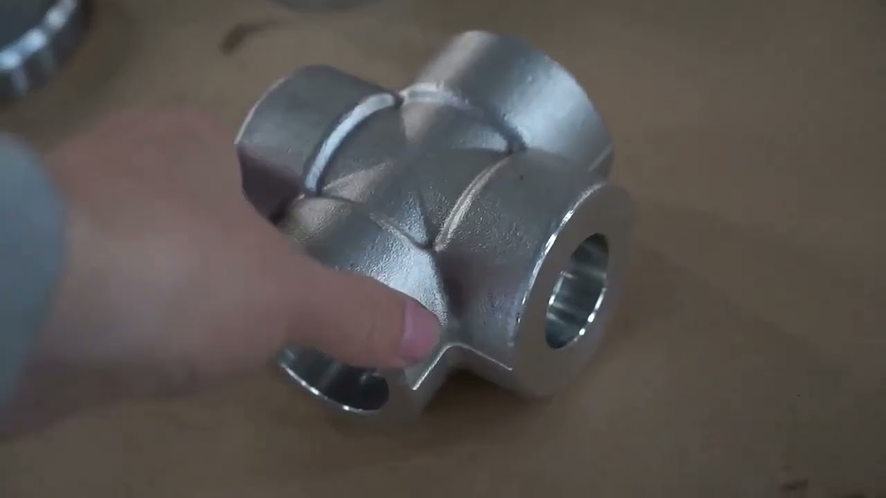 High-Pressure Socket Weld Cross | Forged Steel Pipe Fitting