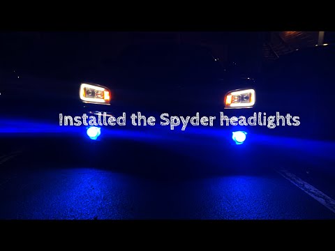2006 Dodge Charger: Spyder headlights install.