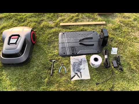 Easily Mow Your Lawn! How to Install RLM1000 Robot Mower 🌿| Smart Control, Path Planning