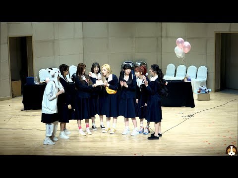 [4K] 181007 UNI.T (유니티) - 의진생일축하&끝인사 (Happy Birthday To Euijin & Closing Ment) @목동청소년수련관팬싸인회 By 비글