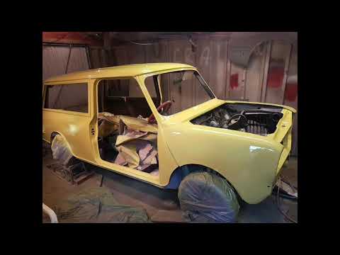 Classic mini clubman estate restoration.