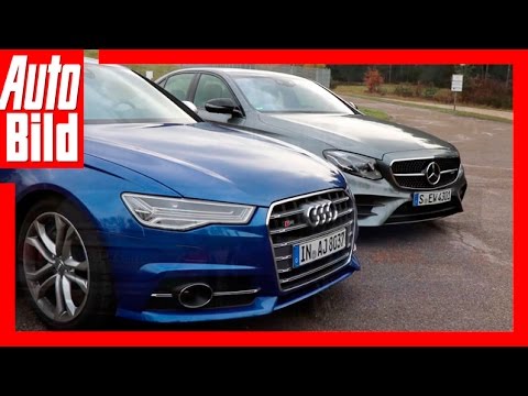Mercedes AMG E43 vs Audi S6 (2016) - Sweet instead of bitter - Comparison/Test/Sportscars