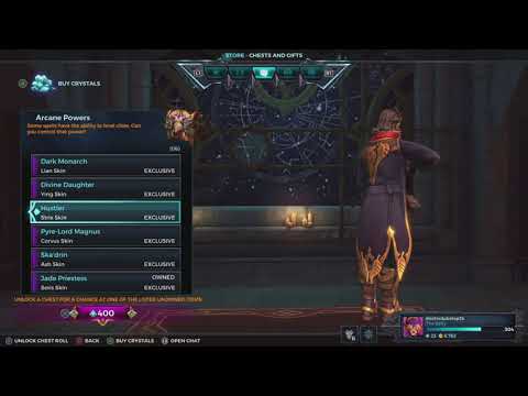 new paladins arcane powers chest