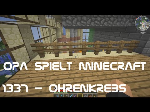 Opa spielt Minecraft 1337 - Ohrenkrebs