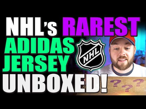 NHL's RAREST Adidas Jersey Unboxed! FINALLY!