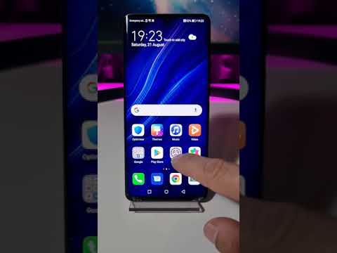 How to hide notch in Huawei phones 🤩 #shorts