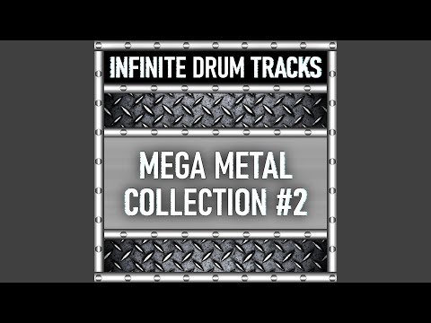 Thrash Death Metal Drum Track 200 BPM Drum Beat (Isolated Drums) (Track ID-370)