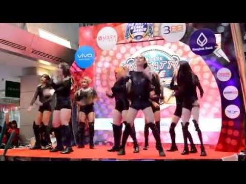 150815 Last Seven cover After School - Intro + Bang @ N Mark The Battle Stage 2015