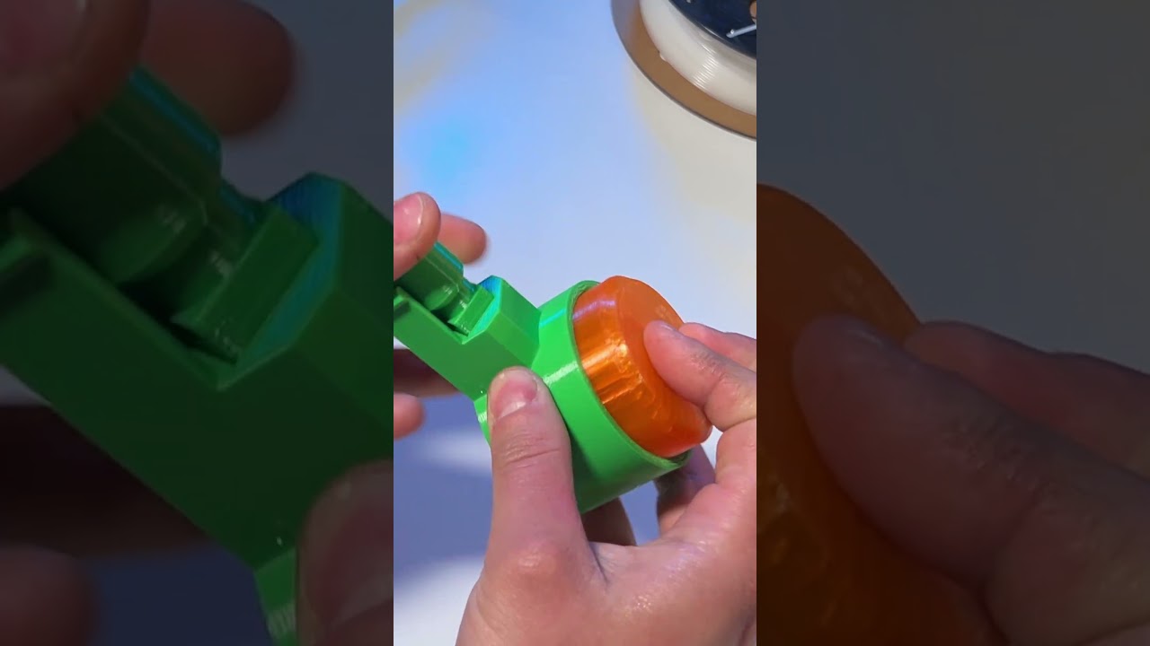3D Printed Air Pressure Running Ball #3dprinting #diy #shorts