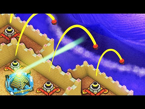 Defending Our Forgotten FORTRESS To Stop MASSIVE TSUNAMI of Creeper in Creeper World 4!